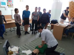 Дружина Юных Пожарных из МАОУ СШ 3
