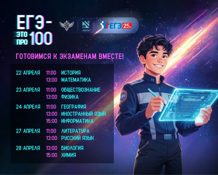 Онлайн-марафон «ЕГЭ – это про100!»
